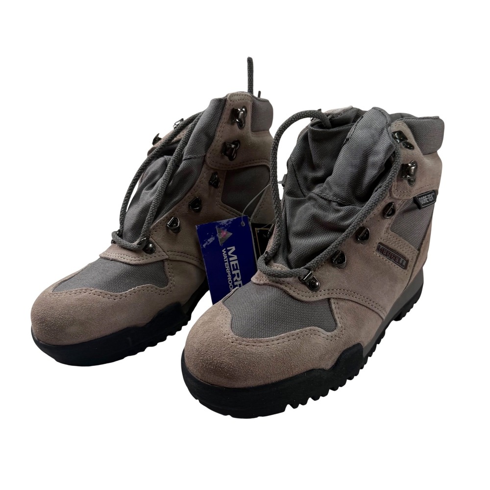 Merrell Gore-Tex Hiking Boots Womens Size 8 Waterproof Leather New Without Box